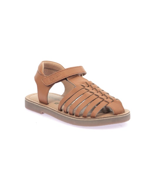 Sandales Cuir Kick Preklo Kickers - Kiabi