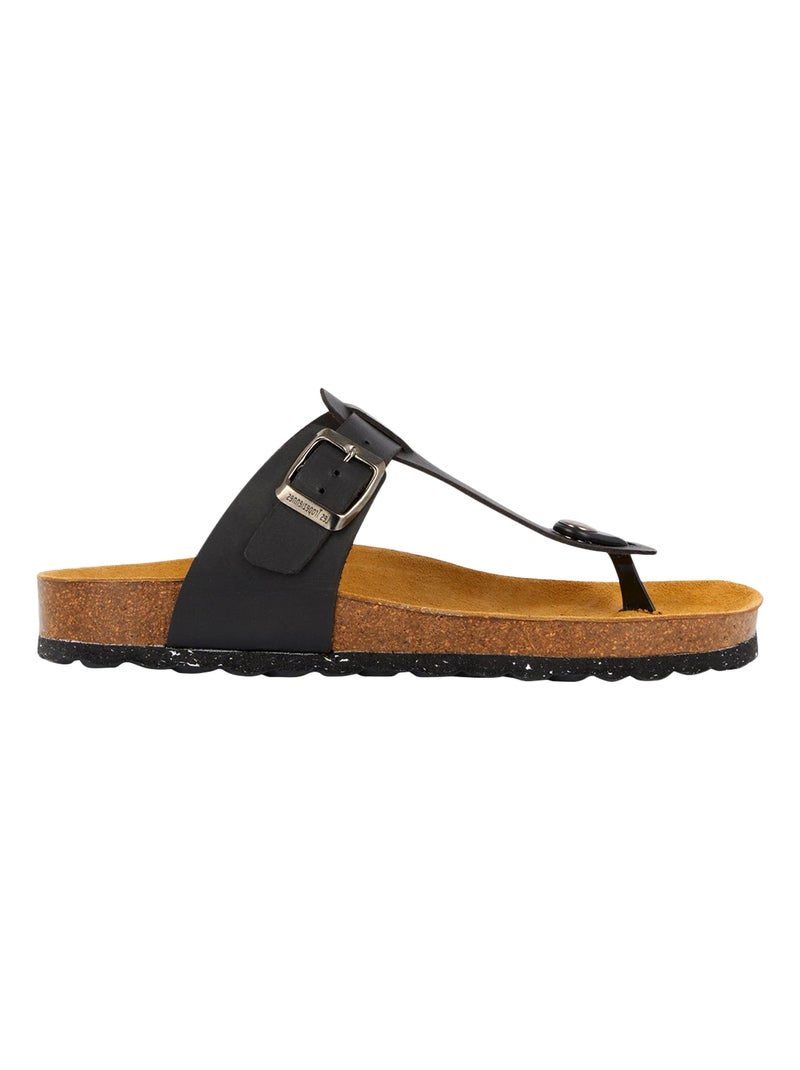 Sandales Cuir Les Tropeziennes Phoenix Noir - Kiabi