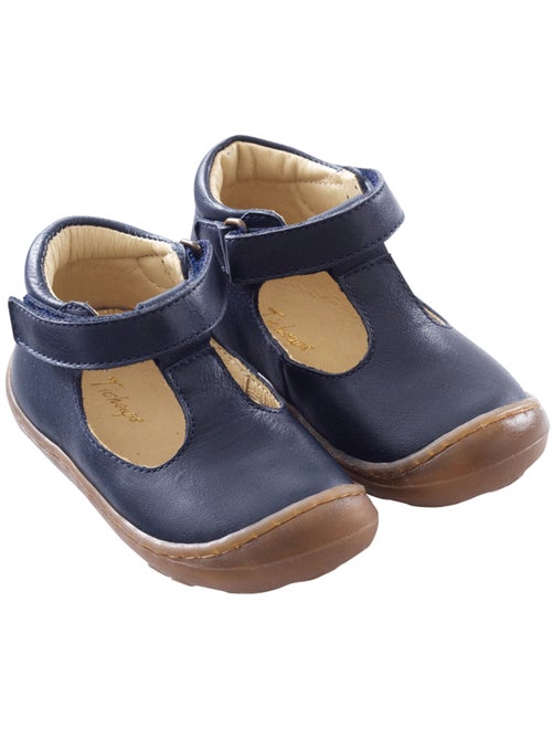Sandales cuir marche d?butante Poppy - Kiabi Sandales cuir marche d?butante Poppy - Kiabi