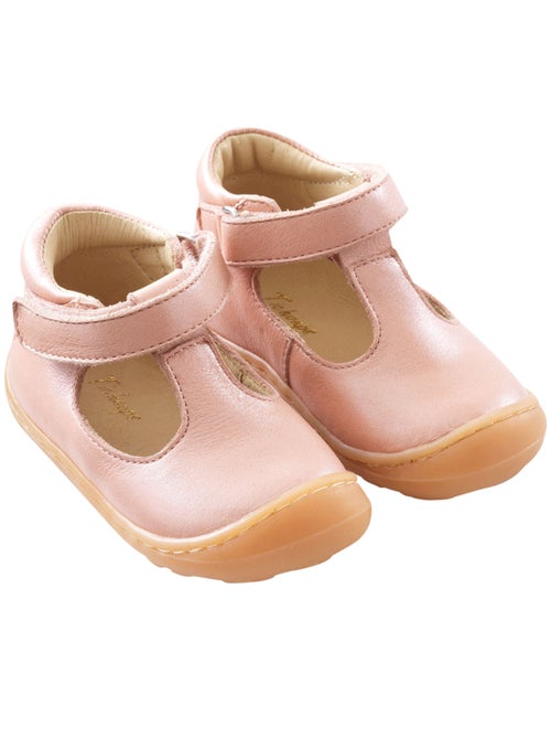 Sandales cuir marche d?butante Poppy - Kiabi