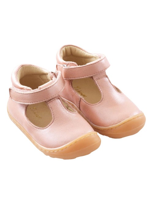 Sandales cuir marche débutante Poppy - Kiabi