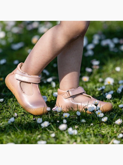 Sandales cuir marche débutante Poppy - Kiabi
