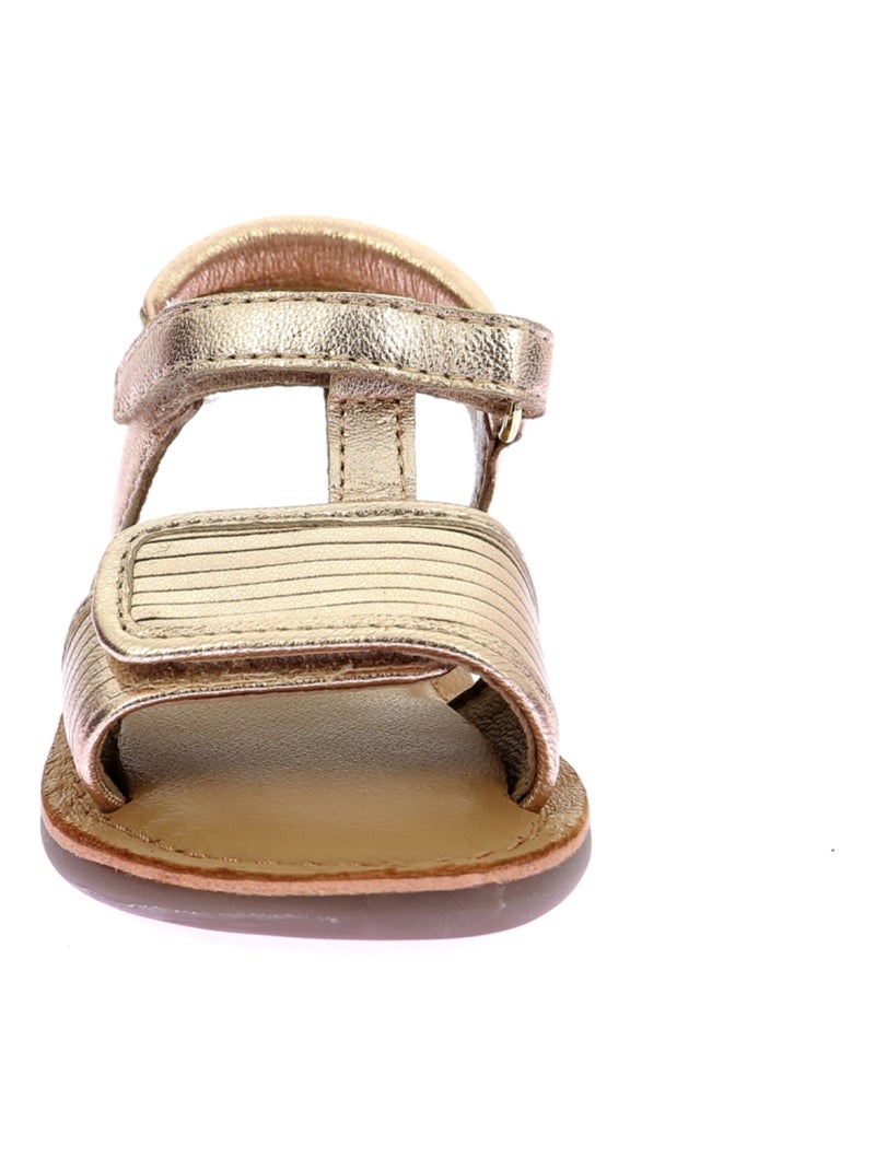 Sandales Cuir Mo Clodia Mod 8 Rose - Kiabi