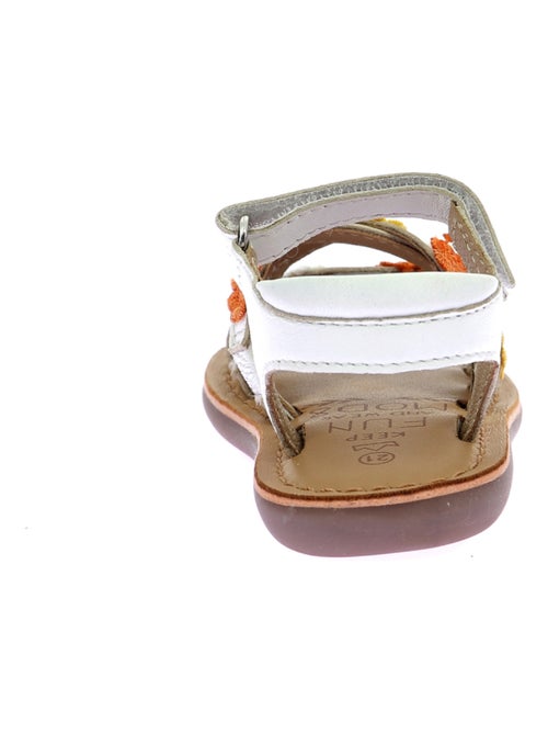 Sandales Cuir Mo Cloflore Mod 8 - Kiabi