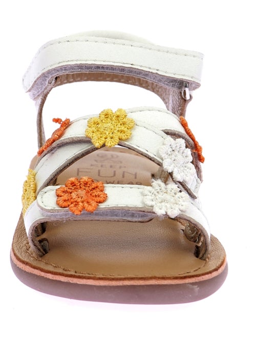 Sandales Cuir Mo Cloflore Mod 8 - Kiabi