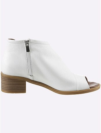 Sandales Cuir Nappa De Vache - Taille Standard - helline