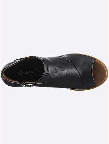 Sandales Cuir Nappa De Vache - Taille Standard - Helline