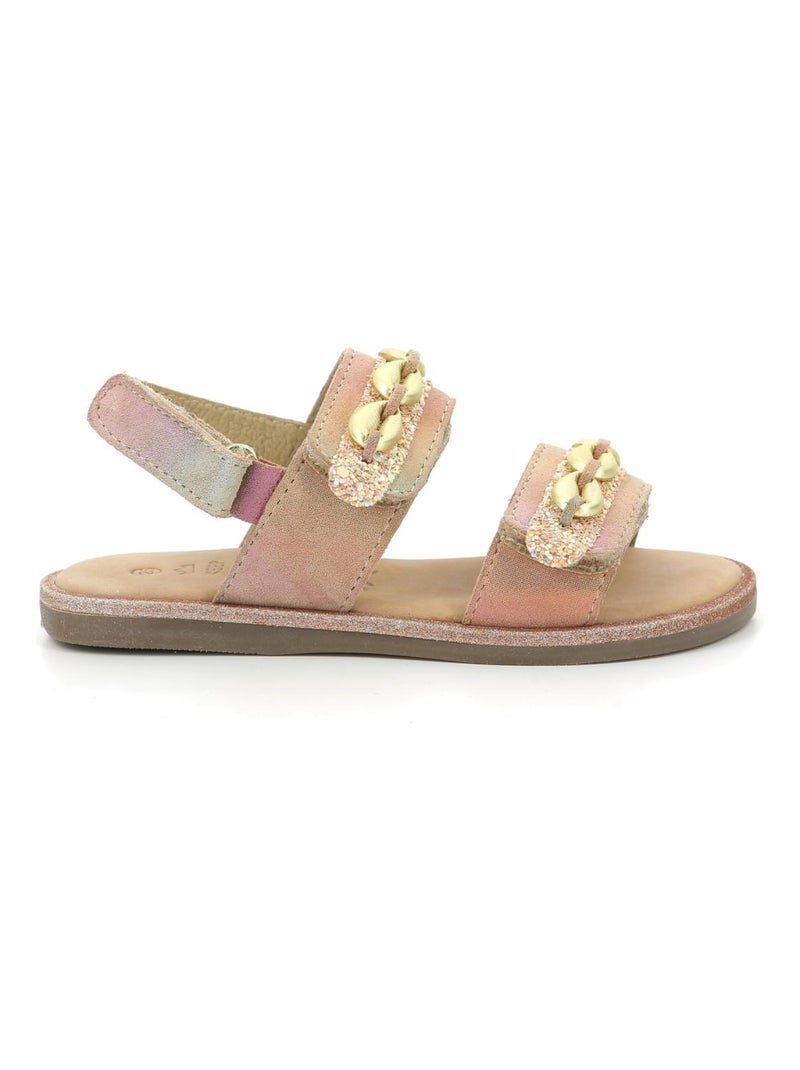 Sandales Cuir Parsea Mod 8 Multicolore - Kiabi