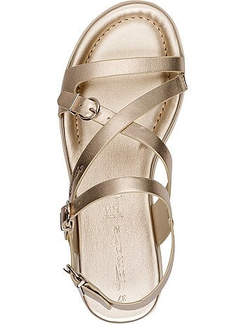 Sandales Cuir Plate Tamaris
