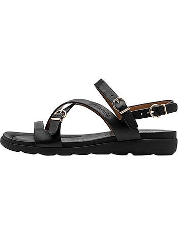 Sandales Cuir Plate Tamaris