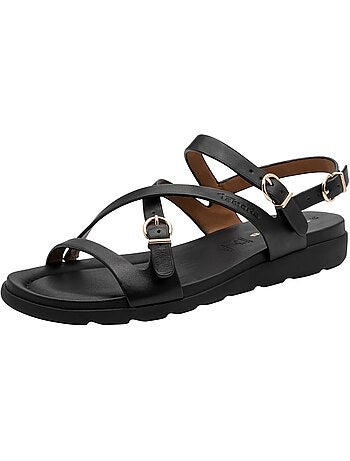 Sandales Cuir Plate Tamaris