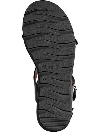 Sandales Cuir Plate Tamaris