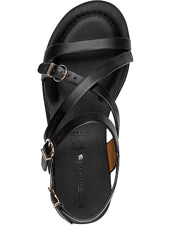 Sandales Cuir Plate Tamaris