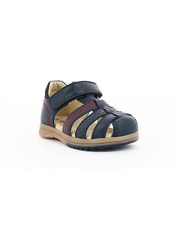 Sandales Cuir Platiback Kickers