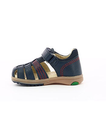 Sandales Cuir Platiback Kickers