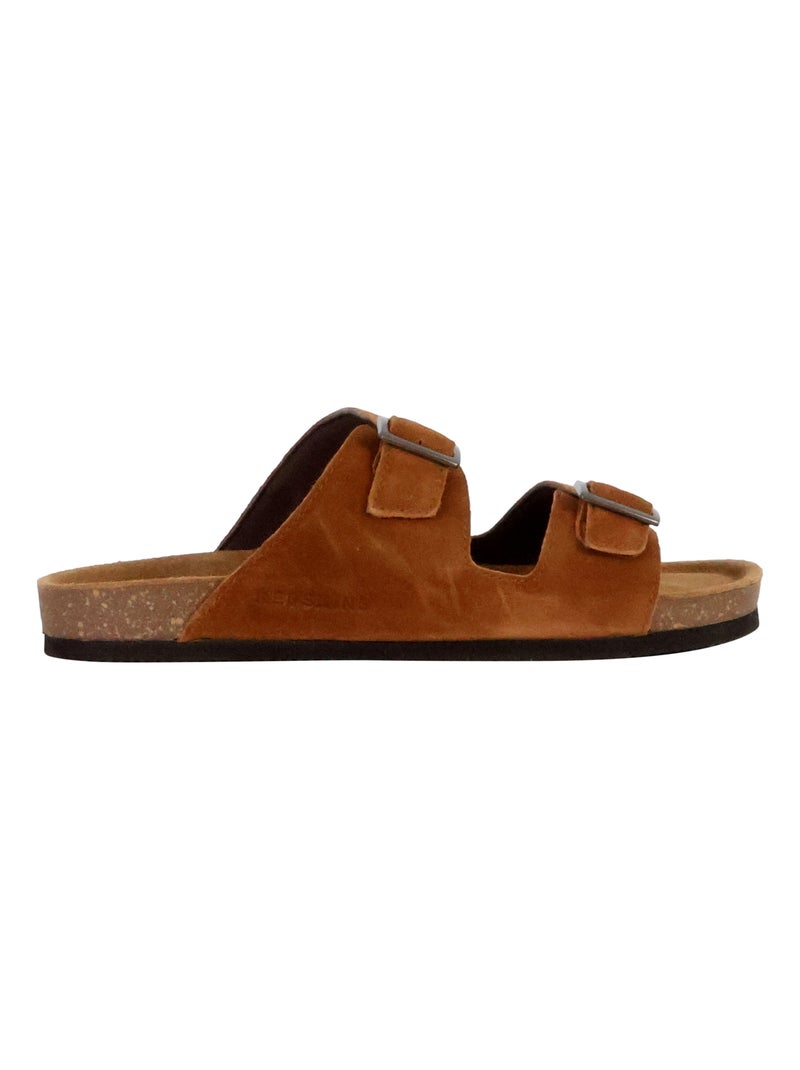 Sandales Cuir Redskins California Marron - Kiabi