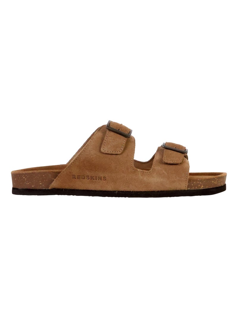 Sandales Cuir Redskins California Taupe - Kiabi