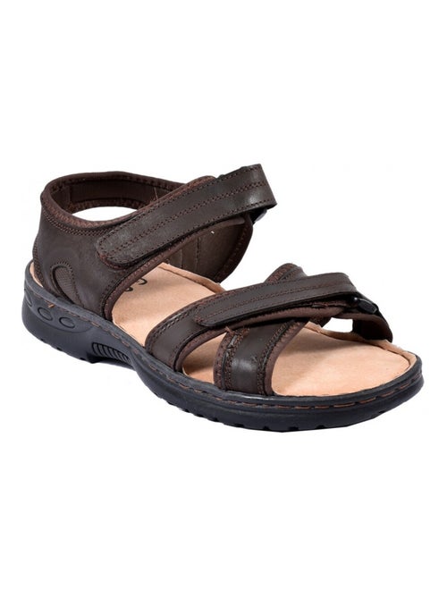 Sandales CUIR scratch - Kiabi