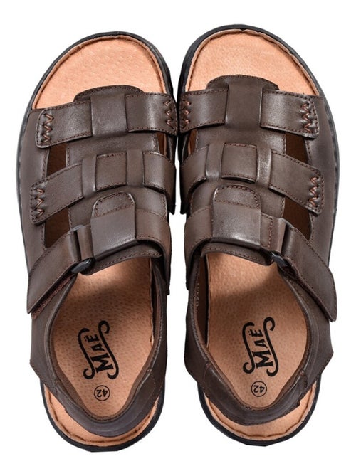 Sandales CUIR scratch - Kiabi