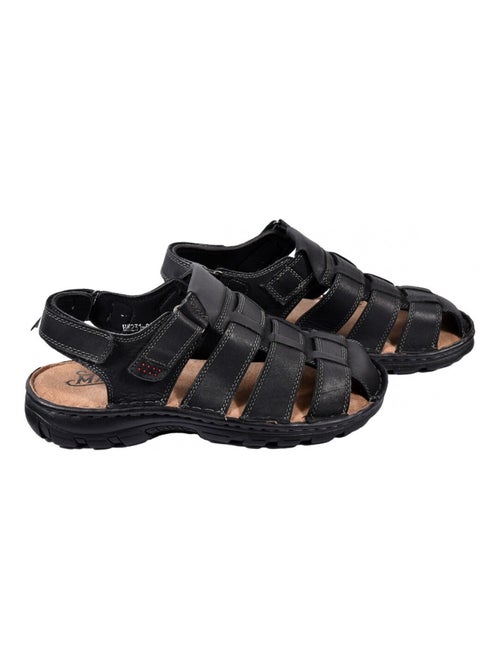 Sandales CUIR scratch - Kiabi