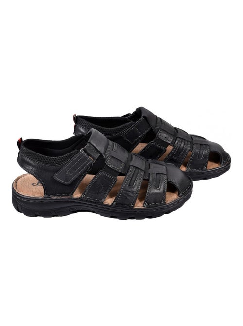 Sandales CUIR scratch - Kiabi