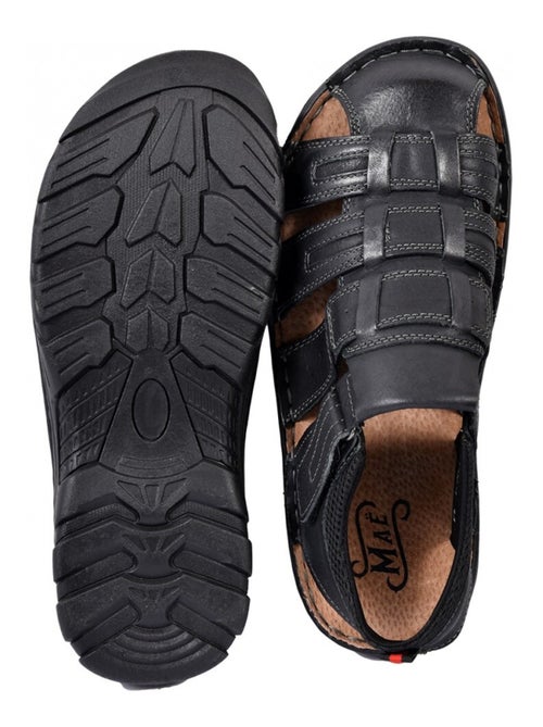 Sandales CUIR scratch - Kiabi