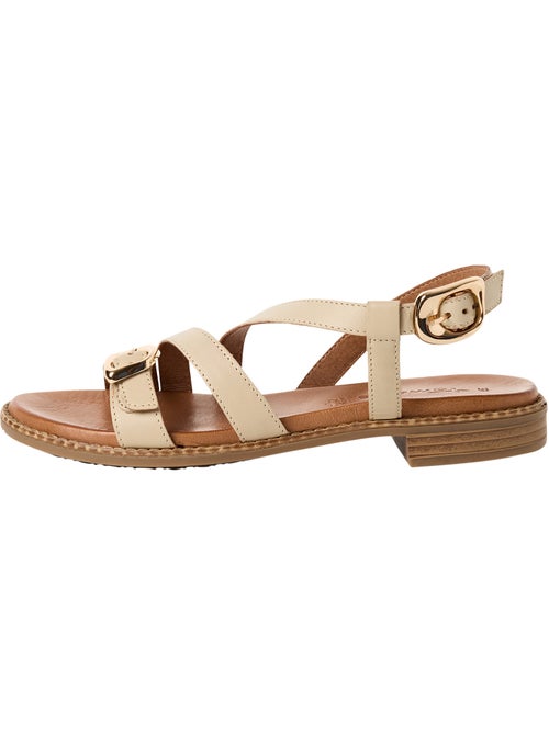 Sandales Cuir Tamaris - Kiabi