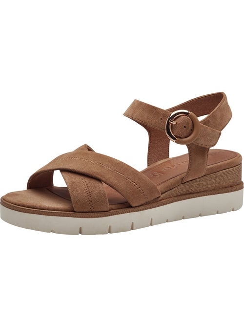 Sandales Cuir Tamaris - Kiabi