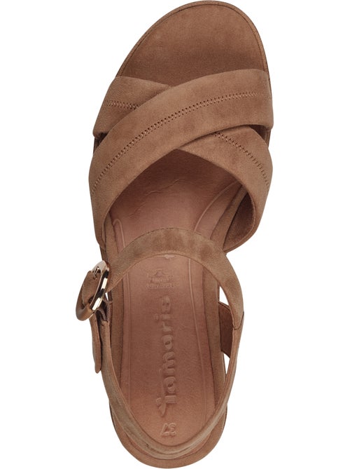 Sandales Cuir Tamaris - Kiabi