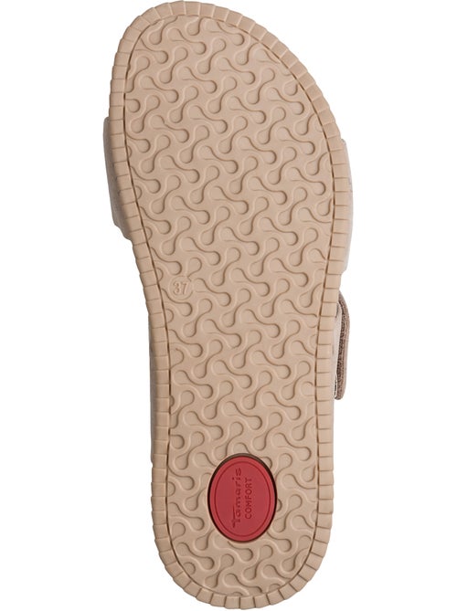 Sandales Cuir Tamaris Comfort - Kiabi Sandales Cuir Tamaris Comfort - Kiabi