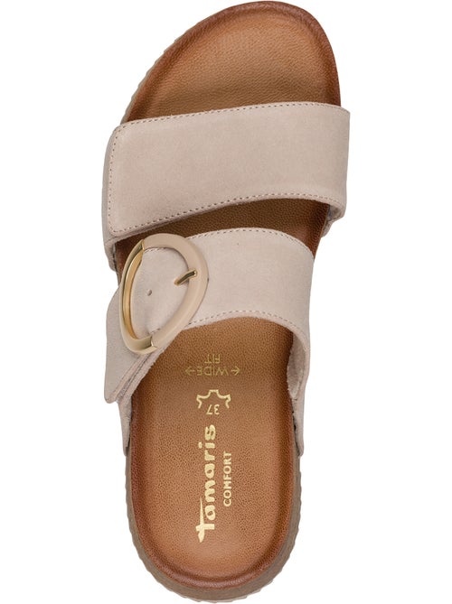 Sandales Cuir Tamaris Comfort - Kiabi Sandales Cuir Tamaris Comfort - Kiabi