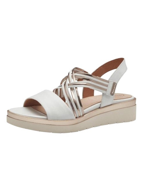 Sandales Cuir Tamaris Comfort - Kiabi