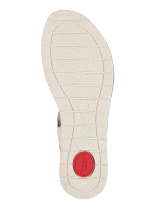 Sandales Cuir Tamaris Comfort - Kiabi