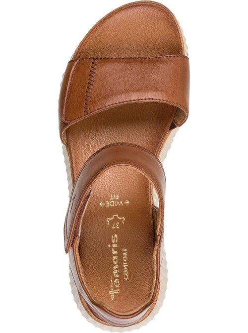 Sandales Cuir Tamaris Comfort - Kiabi