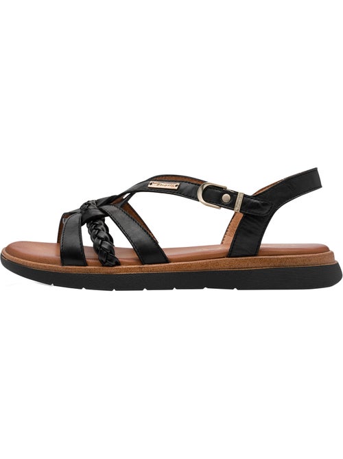 Sandales Cuir Tamaris Comfort - Kiabi