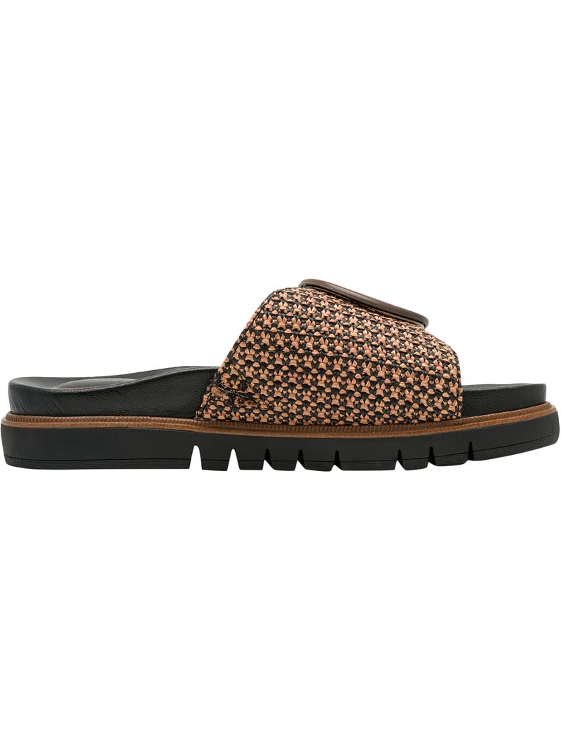 Sandales Cuir Tamaris Comfort Noir - Kiabi
