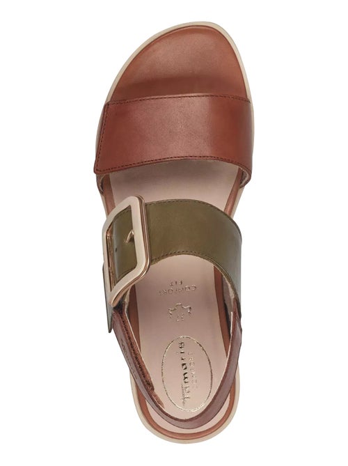 Sandales Cuir Tamaris Comfort - Kiabi
