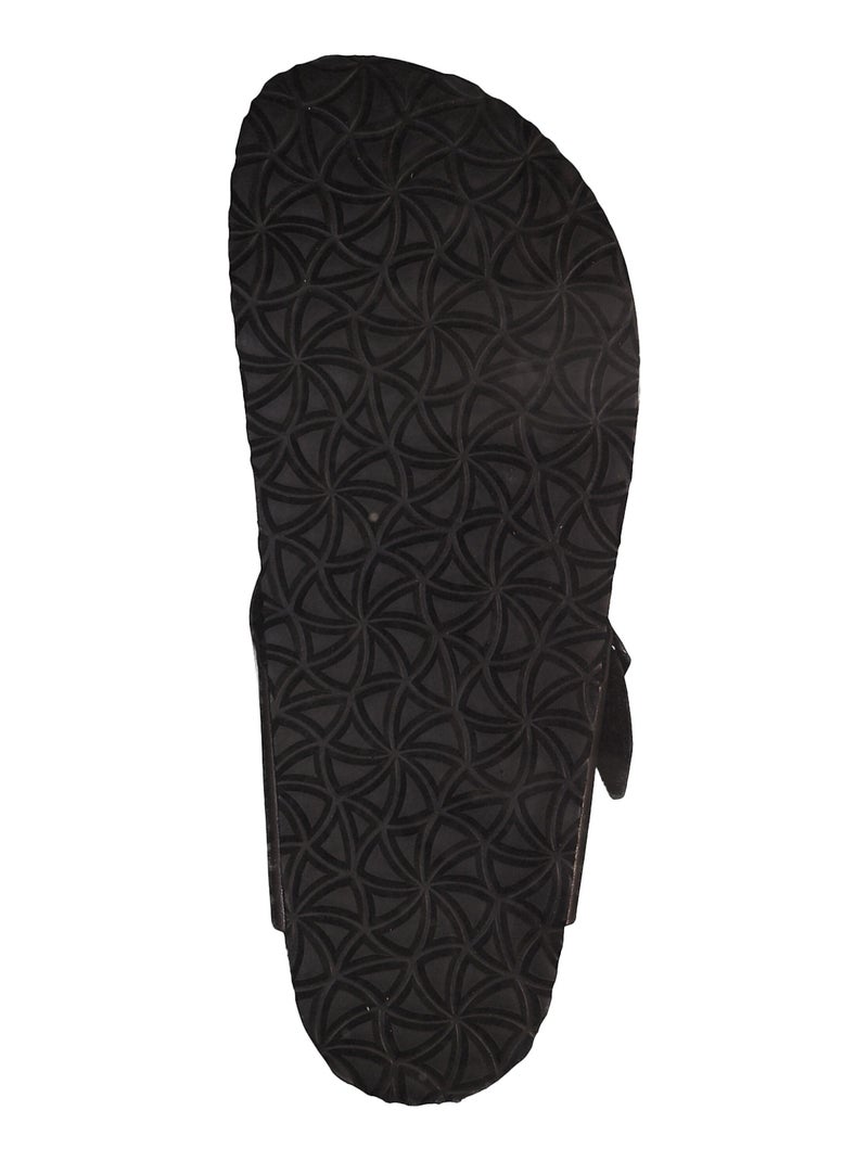 Sandales Cuir Tamaris Gris - Kiabi