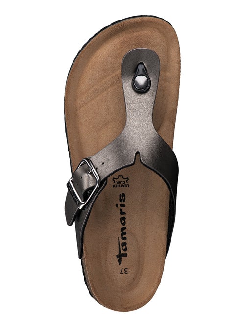 Sandales Cuir Tamaris - Kiabi