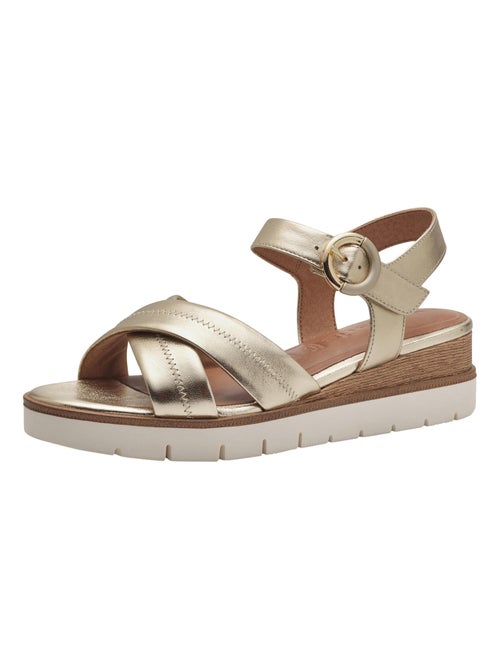 Sandales Cuir Tamaris - Kiabi