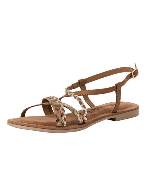 Sandales Cuir Tamaris - Kiabi