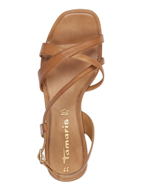 Sandales Cuir Tamaris - Kiabi