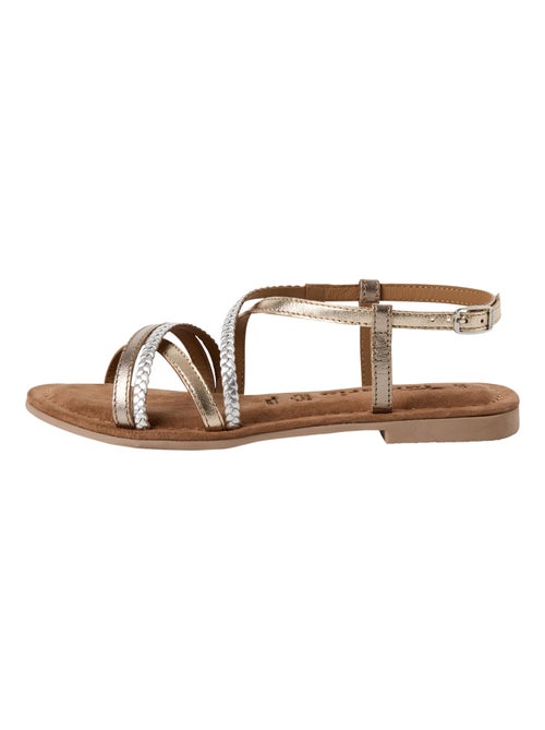 Sandales Cuir Tamaris - Kiabi