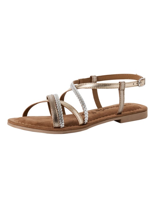 Sandales Cuir Tamaris - Kiabi Sandales Cuir Tamaris - Kiabi