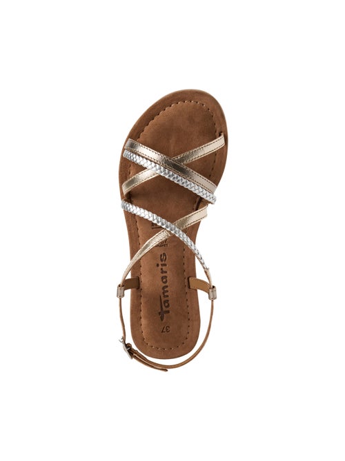 Sandales Cuir Tamaris - Kiabi Sandales Cuir Tamaris - Kiabi