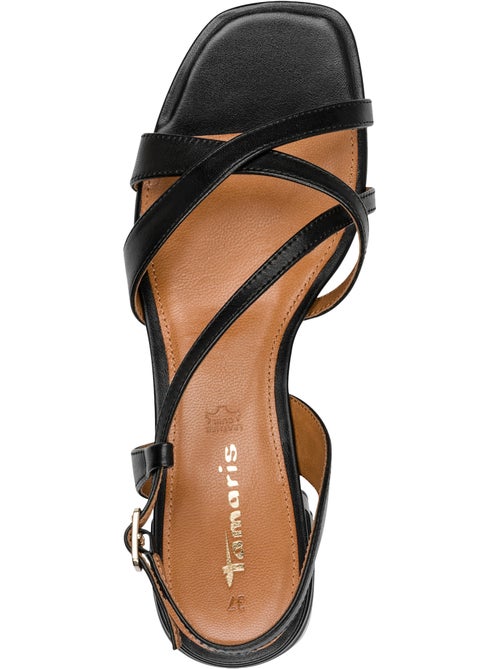 Sandales Cuir Tamaris - Kiabi