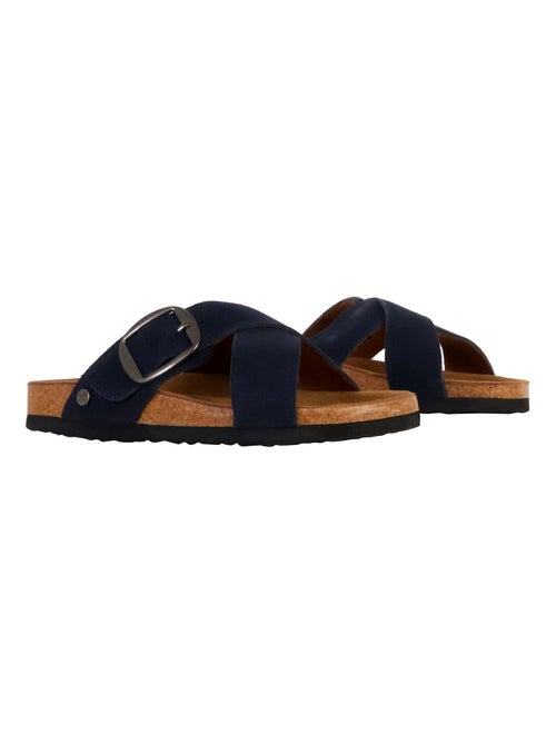 Sandales Cuir Terre De Marins Sparte - Kiabi