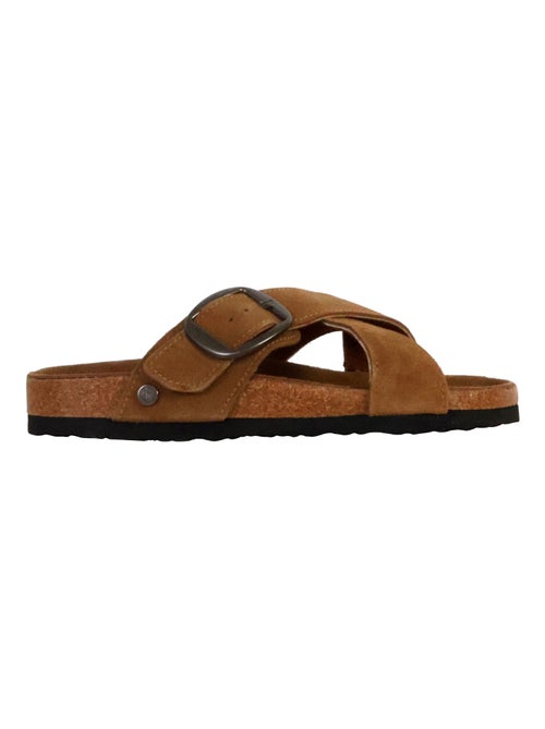 Sandales Cuir Terre De Marins Sparte - Kiabi