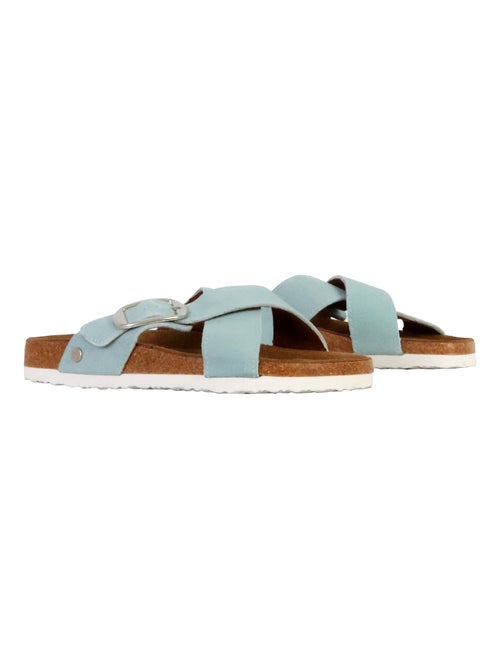 Sandales Cuir Terre De Marins Sparte - Kiabi
