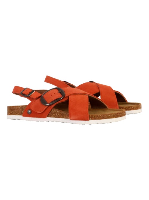Sandales Cuir Terre De Marins Syrus - Kiabi